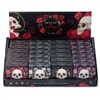 4asst Skull And Roses Lip Balm In Tin