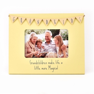 MDF Bunting Frame - Grandkids