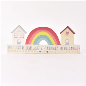 Rainbow True Friends Mantel Plaque