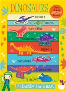 Learning Layer Board Book - Dinosaur