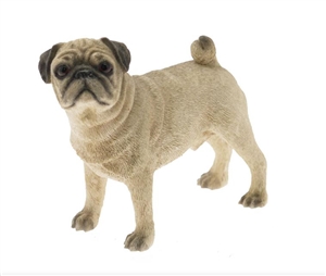 Pug Ornament 12cm