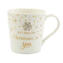 Mad Dots Want For Christmas Mug