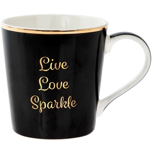 Shine Bright Mug Live Love Sparkle