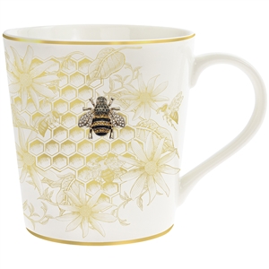 Honeycomb Bee Mug