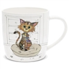 Bug Art Ceramic Mug  - Kimba Kitten