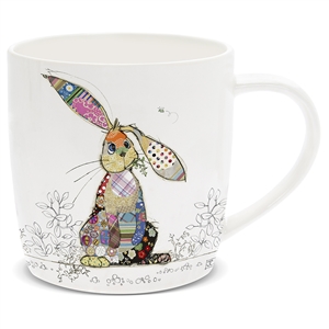 Bug Art Ceramic Mug  - Binky Bunny