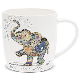 Bug Art Ceramic Mug  - Eddie Elephant