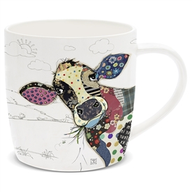 Bug Art Ceramic Mug  - Connie Cow