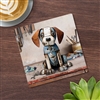 Scrap Animal Coaster - Beagle