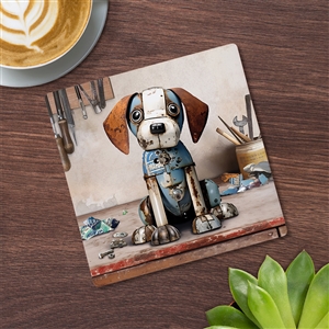 Scrap Animal Coaster - Beagle