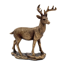 Reflections Bronzed Deer 20cm