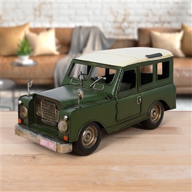 Vintage Tin 4x4 Vehicle 33cm