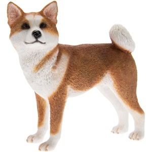 Akita Dog Figurine 14cm