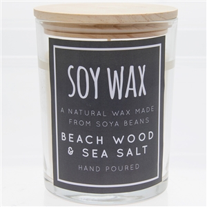Desire Soy Candle Beach Wood And Sea Salt 13cm