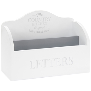Wooden Country Kitchen Letter Rack