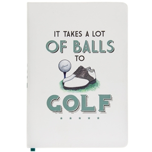 Golf Notebook A5