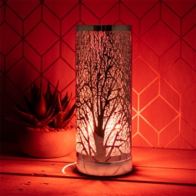Red And Rosegold Aroma Lamp 26cm