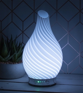 Desire Aroma Humidifier Diffuser - Grey Twist 26cm