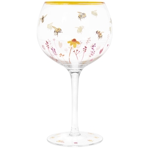 Busy Bee Gin Glass 21cm