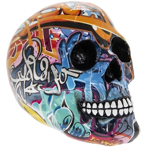Graffiti Art Skull 19cm