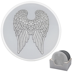 Angel Wing Candle Plate 20cm