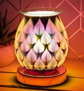 Touch Sensitive Aroma Lamp (Rosegold Base)