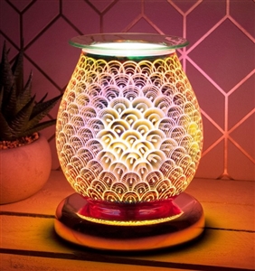 Touch Sensitive Aroma Lamp (Rosegold Base)