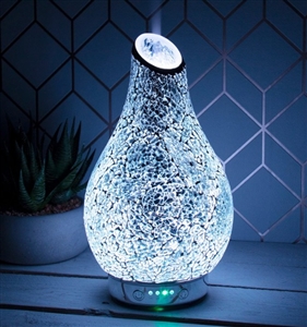 Desire Aroma Humidifier Diffuser ï¿½ Silver Mosaic