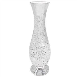 Vincenza Vase Silver Glitter