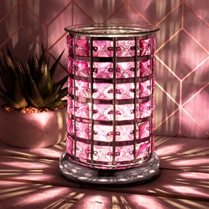 Crystal Touch Sensitive Aroma Lamp Lilac