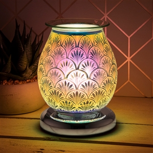 Touch Sensitive Round Aroma Lamp ï¿½ Fan