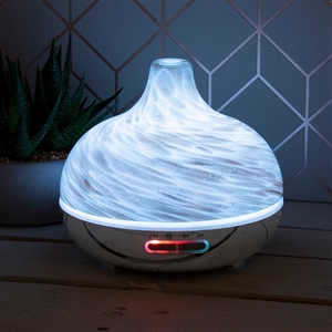 Desire Humidifier With Bluetooth Speaker ï¿½ White And Gold Marble