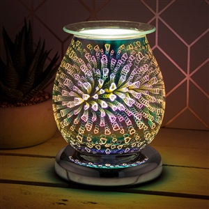 Touch Sensitive Round Aroma Lamp ï¿½ Heart