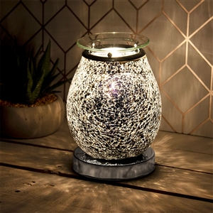 Touch Sensitive Aroma Lamp - Black Mosaic