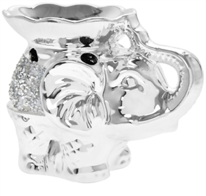 Silver Sparkle Elephant Burner