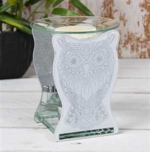 Owl Glass Oil Burner