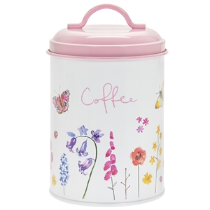 Butterfly Garden Coffee Canister 19cm