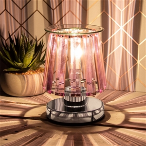 Crystal Touch Sensitive Aroma Lamp Silver