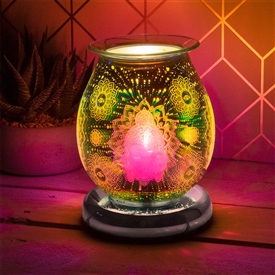 Touch Sensitive Round Aroma Lamp ï¿½ Buddha