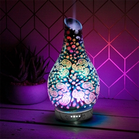 Desire Aroma Humidifier Diffuser ï¿½ Paisley 24cm