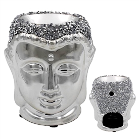 Silver Sparkle Thai Buddha Wax/Oil Warmer