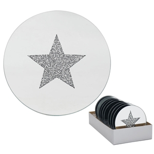 Star Candle Plate 10cm