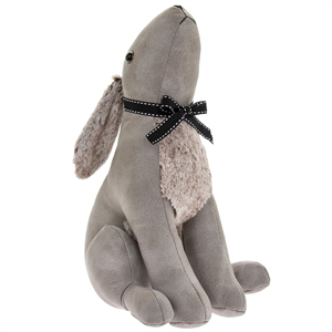 Faux Leather Hare Doorstop
