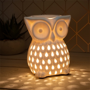 White Owl Aroma Lamp