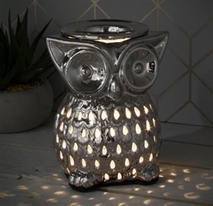 Silver Owl Aroma Lamp