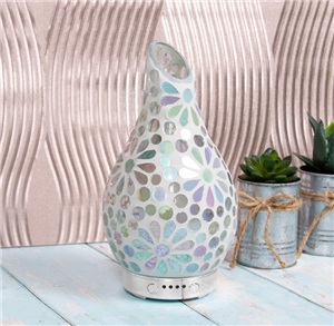 White Flower Humidifier 24cm