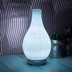 Etched Porcelain Aroma Humidifier Forest