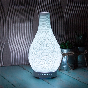 Etched Porcelain Honeycomb Aroma Humidifier