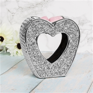 Silver Heart Oil Burner / Wax Melter