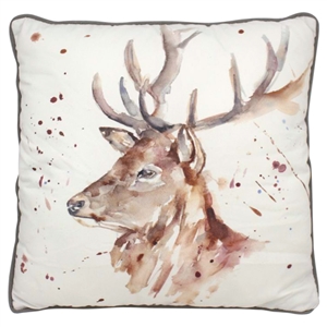 Country Life Stag Cushion 43cm